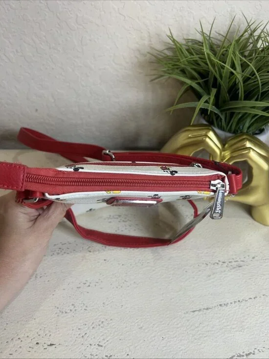 Loungefly Disney Mickey Mouse Crossbody Bag NEW WITH TAGS - Picture 12 of 13